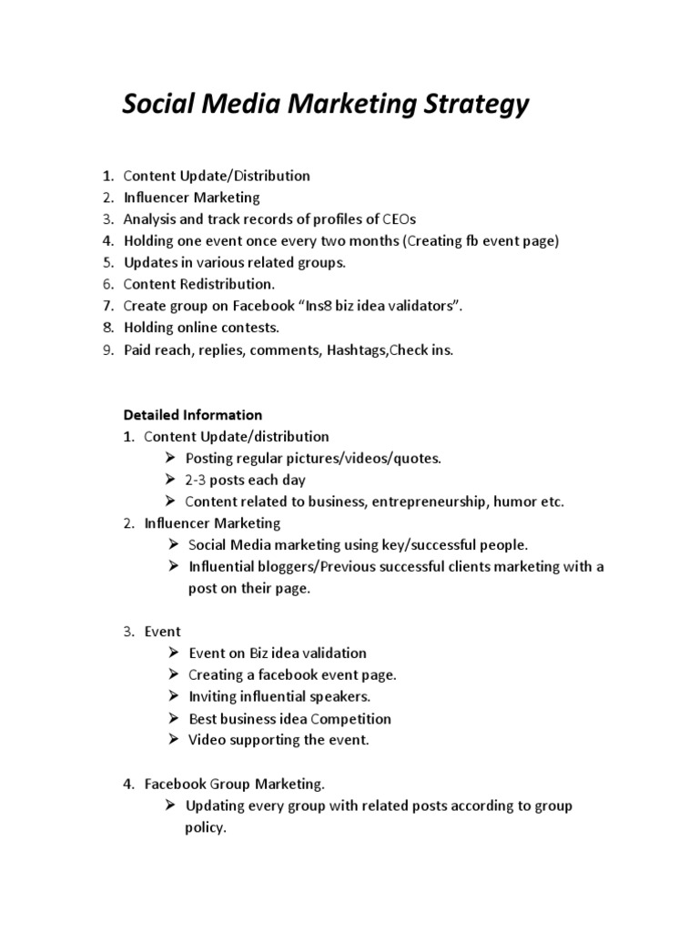 Social Media Marketing Strategy Guide | PDF