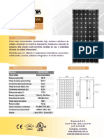 Calculationsolar Module SOLUTECNIA YB125M72200W267 PDF