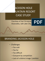 Jackson Hole Mountain Resort Case Study: Courtesy of Hal Christensen & Associates, Salt Lake City, Utah