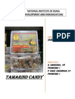 Project Profile of Tamarind Candy