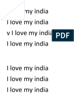 I Love My India I Love My India V I Love My India I Love My India