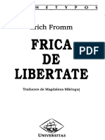 Frica de Libertate