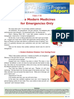 HealingHabit18-Take Modern Medicines For Emergencies Only