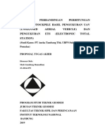 Analisis Perbandingan Volume Stockpile UAV dan ETS