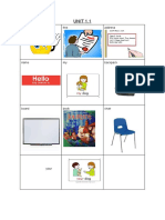 Vocabulary Words First Grade With Images PDF
