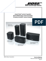 BOse Jewel Vs Direct Reflecting AM3V - SERVICE - MMANUAL