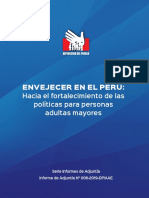 Defensoría Del Pueblo Informe Envejecer en El Perú 2019