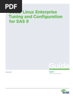 Suse Linux Enterprise Tuning and Configuration For Sas Guide