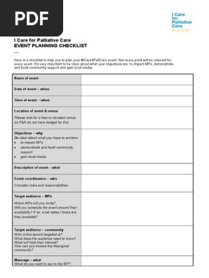 event planning
