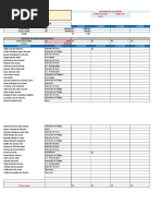 Descrição de Vales Controlados Por Nos Tesoureiros