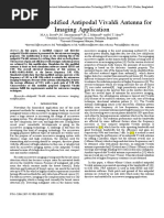 A Compact Modified Antipodal Vivaldi Antenna For Imaging Application