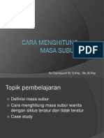 Cara Menghitung Masa Subur