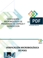 Verificación Microbiologica de Poes y Vida Util