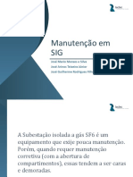 7 - Manutenção em SIG