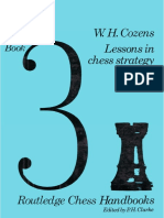 Lessons in Chess Strategy - W.H. Cozens