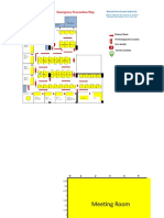 Emergency Evacaution Map: Tea Room Storge Room Rest Room