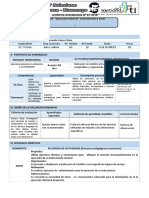 Sesión de Aprendizaje 22-1º