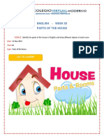 English - Week 02 Parts of The House: Go To Learn!