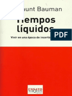 Bauman Zygmunt - Tiempos liquidos.pdf