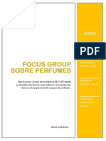 Focus Group Sobre Perfumes