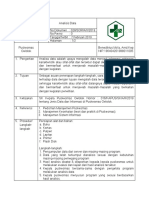 SOP Analisis Data