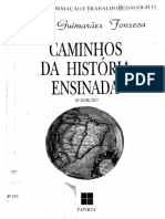 Livro Caminhos Da História Ensinada - Selva Guimarães Fonseca