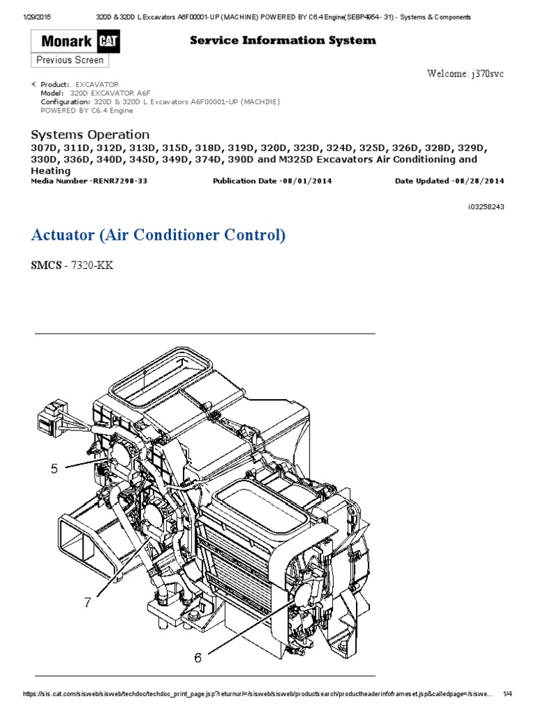 Actuator (Air Conditioner Control) | PDF | Switch | Actuator