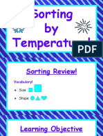 Sorting by Temperature