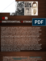 1973 Constitution Ratified Despite Marcos Manipulation