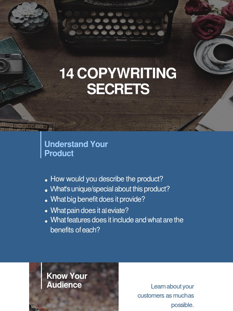 14 Essential Copywriting Secrets | PDF | Target Audience | Communication