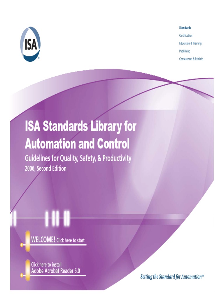 ISA Standards Library For Automation and Control: Guidelines For ...