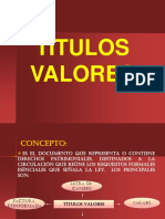 Títulos valores: concepto, clasificación y funciones económicas