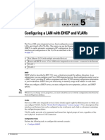 Configuring A Lan With DHCP and Vlans: "Switch Port Configurations" Section On Page 5-7