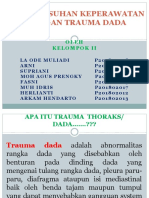 Konsep Asuhan Keperawatan Dengan Trauma Dada: Oleh Kelompok Ii