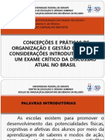 Organização e gestão da escola: concepções e práticas