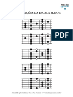 5 Digitações Escala Maior PDF