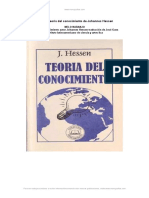 La Teoria Del Conocimiento Johannes Hessen