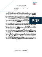 2020 Violin Excerpts: Beethoven: Symphony No. 9 (Violin I), Third Movement, Bars 99-114