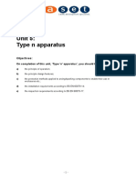 Unit 5: Type N Apparatus: Objectives