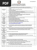 Business Visa Application Arrangement