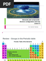 Secondary 2 - Chemistry - Lesson 3