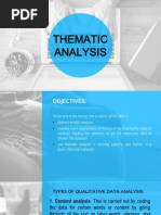 Thematic Analysis