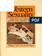 [Family, Sexuality & Social Relations in Past Times] by Philippe Aries (Author), Andre Bejin (Author) - Western Sexuality_ Practice and Precept in Past and Present Times (1986, Blackwell Pub_ Reprint Ed