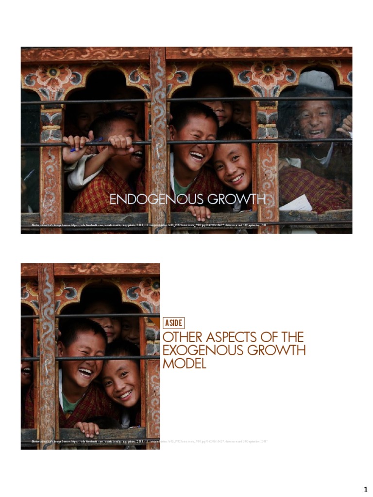 6 Endogenous Growth | PDF | Economic Growth | Business Cycle