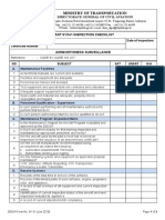 DGCA Form 91-11 Part 91 - 141 Inspection Checklist - Airworthiness Surveillance - June 2019