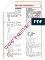 GATE Information Technology 2007