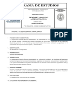 Guia Derecho Procesal Administrativo