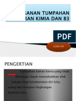 Power Point PENANGANAN TUMPAHAN CAIRAN KIMIA DAN B3