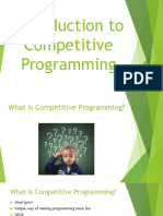 Introduction To Competitive Programming