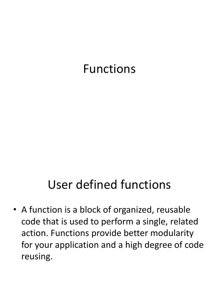 Functions in python pdf subroutine interest